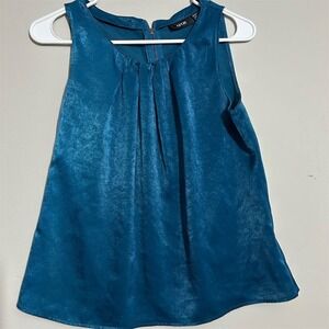 Apt. 9 Women's‎ XS Blue Sleeveless Blouse Casual Top